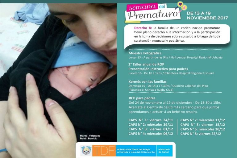 Semana del Prematuro: El Ministerio de Salud anunció actividades desde ...