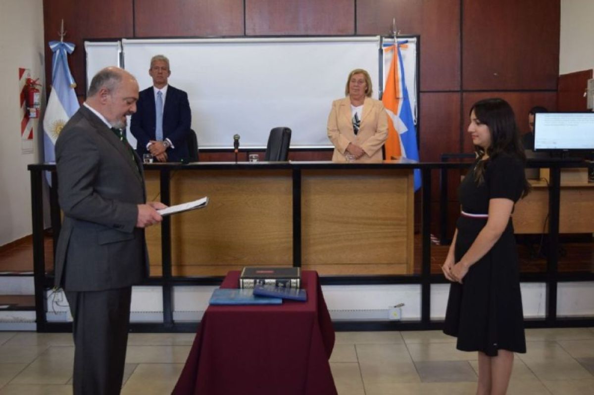 La Dra. Gutiérrez juró como Jueza de la Cámara de Apelaciones del Distrito Judicial Norte
