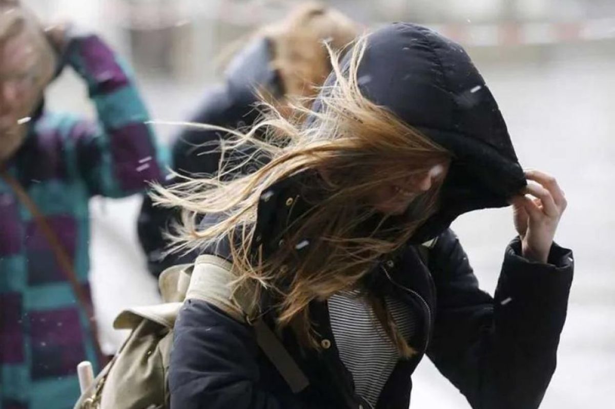 Rige una alerta por fuertes vientos para este lunes en Río Grande