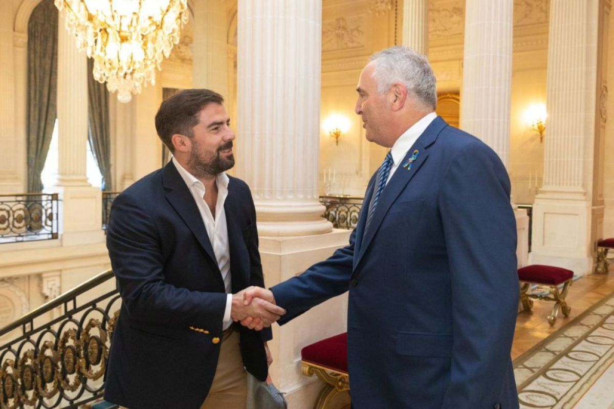 El diputado Frigerio se reunió con el embajador de los Estados Unidos, Marc Stanley