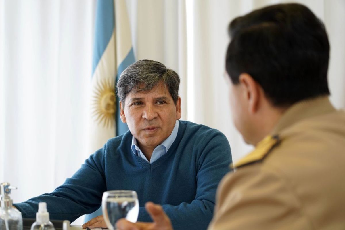 Pino recibió a la nueva autoridad de prefectura para fortalecer Relaciones institucionales