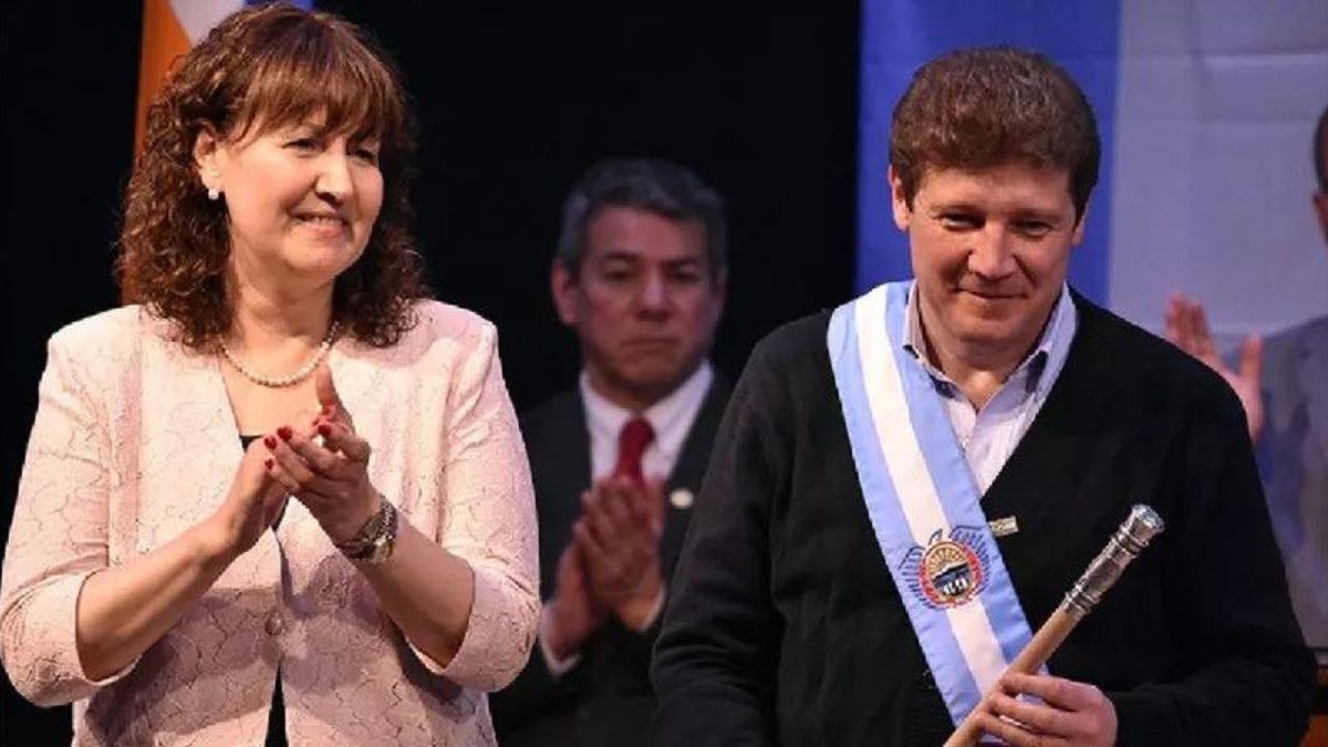 Gustavo Melella y Mónica Urquiza buscarán la reelección a la gobernación de la provincia