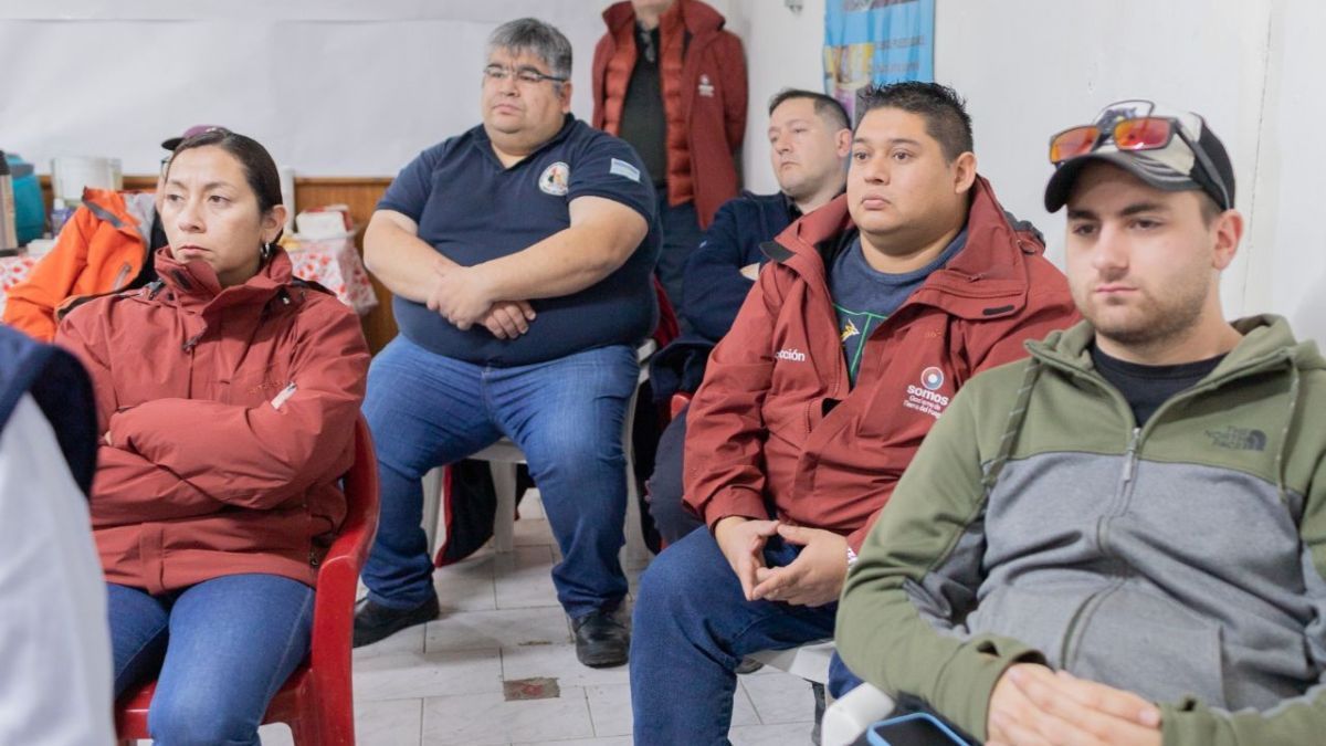 Organismos de protección realizaron una capacitación en prevención de riesgos de desastres