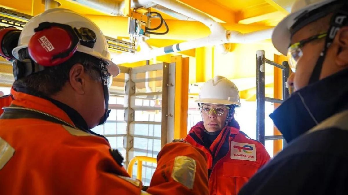 Royón calificó como “positivos” a los resultados de la explotación offshore en TDF 