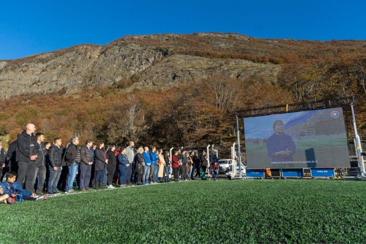 "Seguimos creciendo en infraestructura deportiva en toda la provincia"