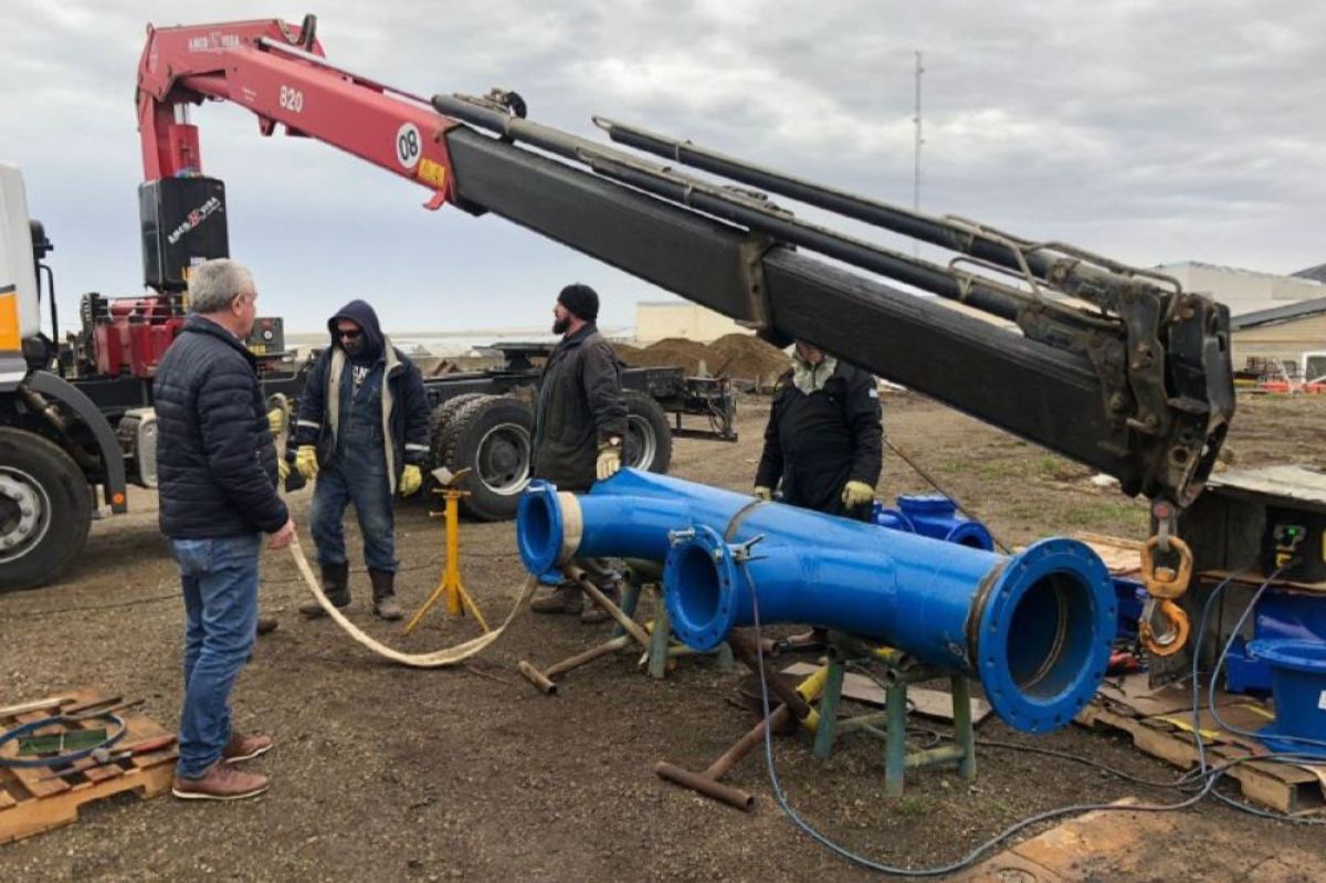 La Municipalidad de Río Grande reacondicionará el manifold de la cisterna céntrica