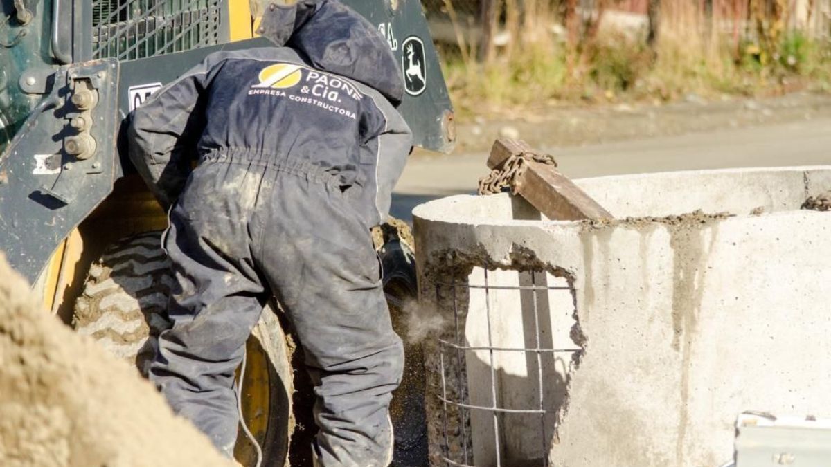 Continúan los trabajos de pluviales en el barrio Ecológico