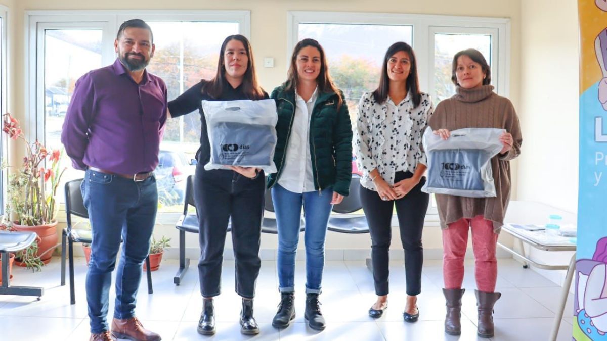 En Ushuaia, se realizó la entrega de kits de lactancia en el CAPS N°9 