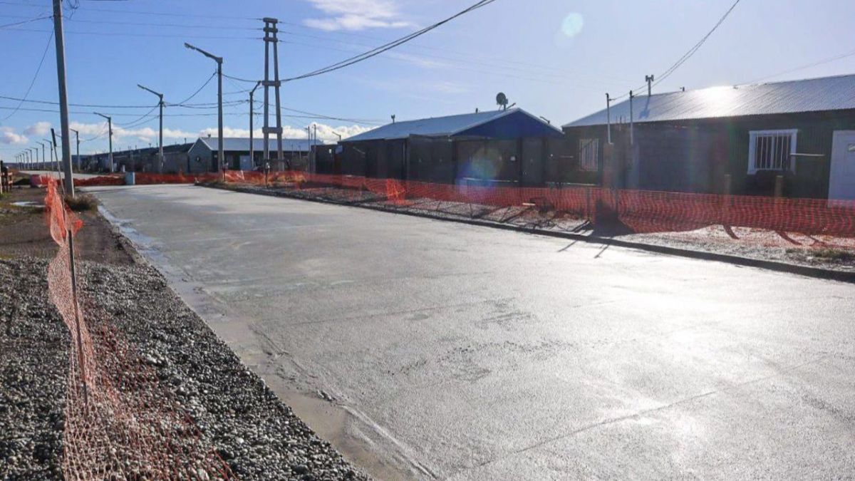 El Municipio avanza con el hormigonado de las calles Argentino Luna y Rosanna Falasca
