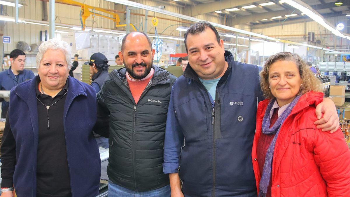"Esta planta es un ejemplo de la perseverancia de un grupo de trabajadores"