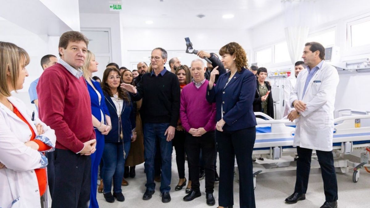 Inauguraron las tiras de Nefrología, Hemodiálisis y Terapia Intensiva de adultos del HRU