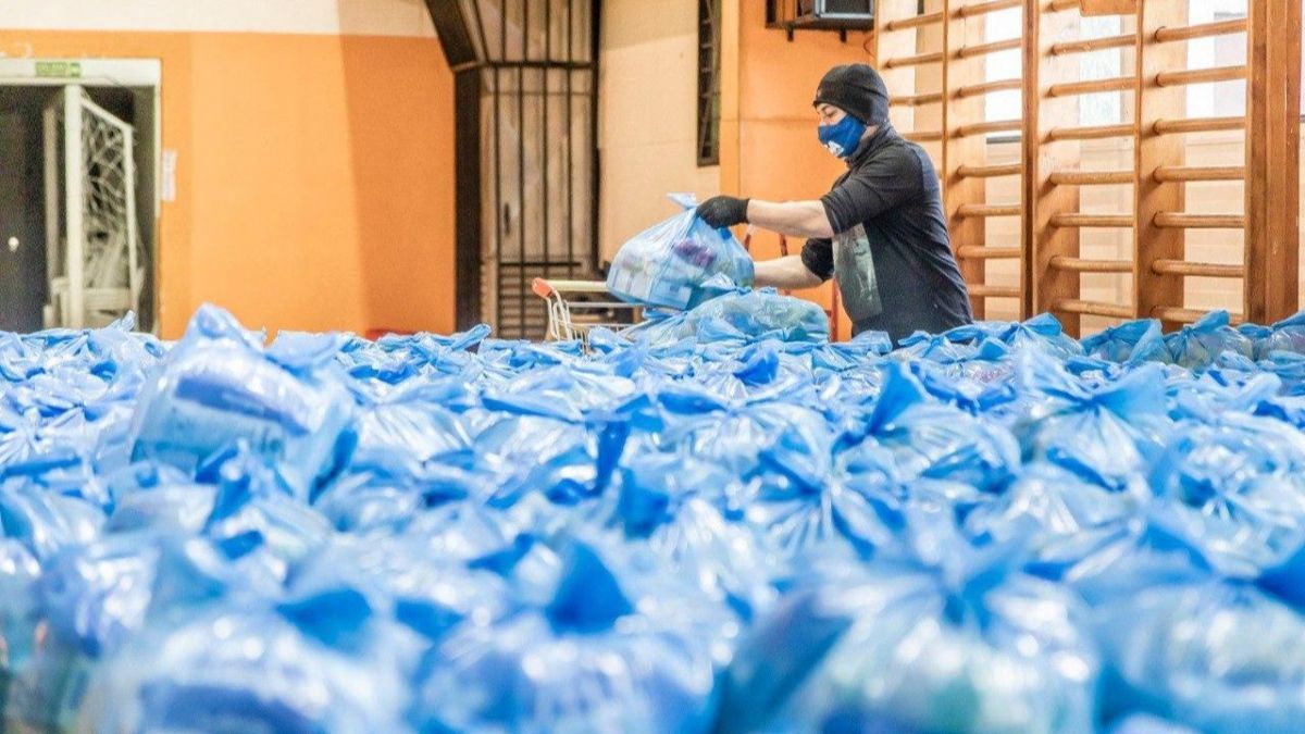 Este miércoles comienza la entrega de módulos alimentarios