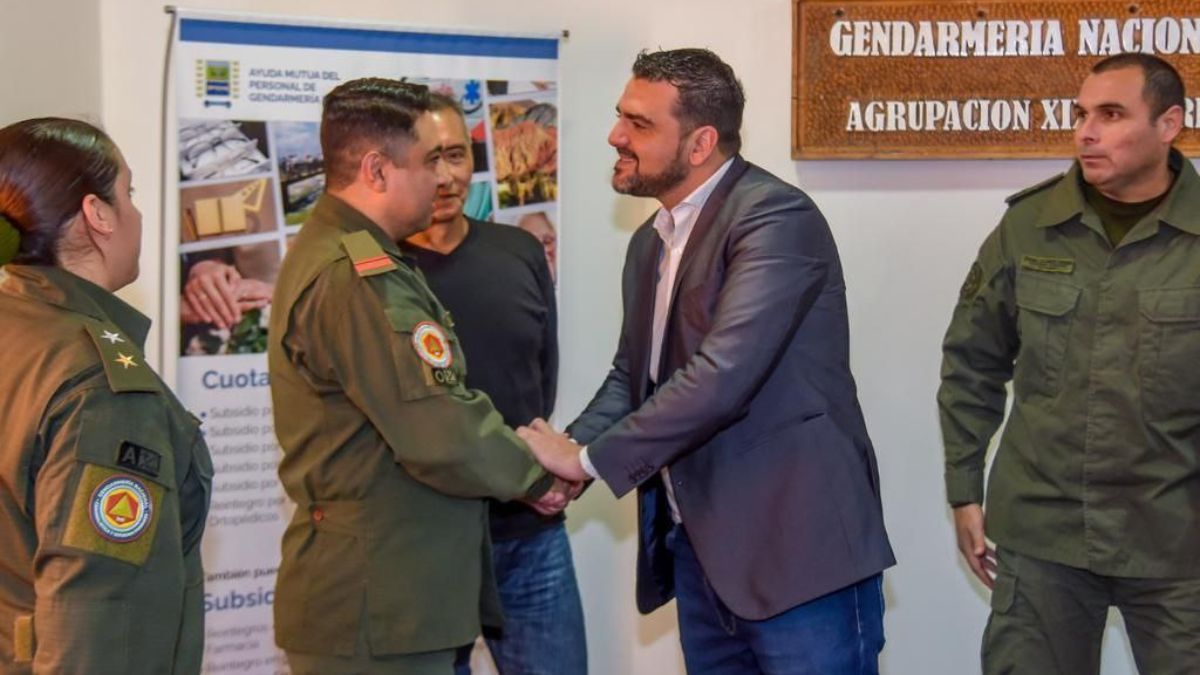 Vuoto firmó un acta de intención con la Mutual de Gendarmería para asignar 20 lotes para viviendas