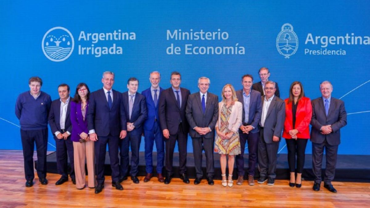 Melella rubricó la inclusión de Tierra del Fuego al Plan Integral Argentina Irrigada