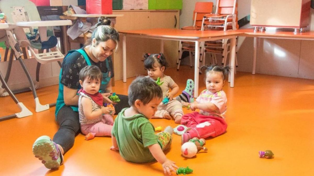 La Municipalidad realizó el Control de Niño Sano en el CDI “Jorge Brito”