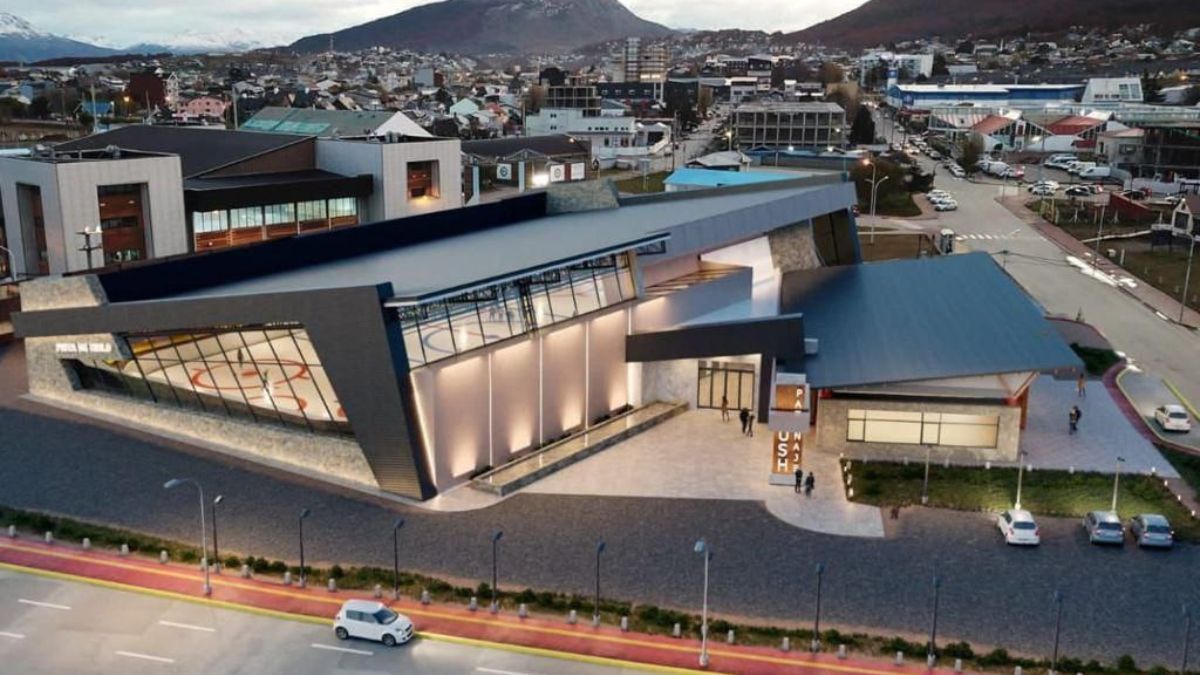  La Municipalidad de Ushuaia anunció que realizará la obra de techado de la Pista de Patinaje Olímpica