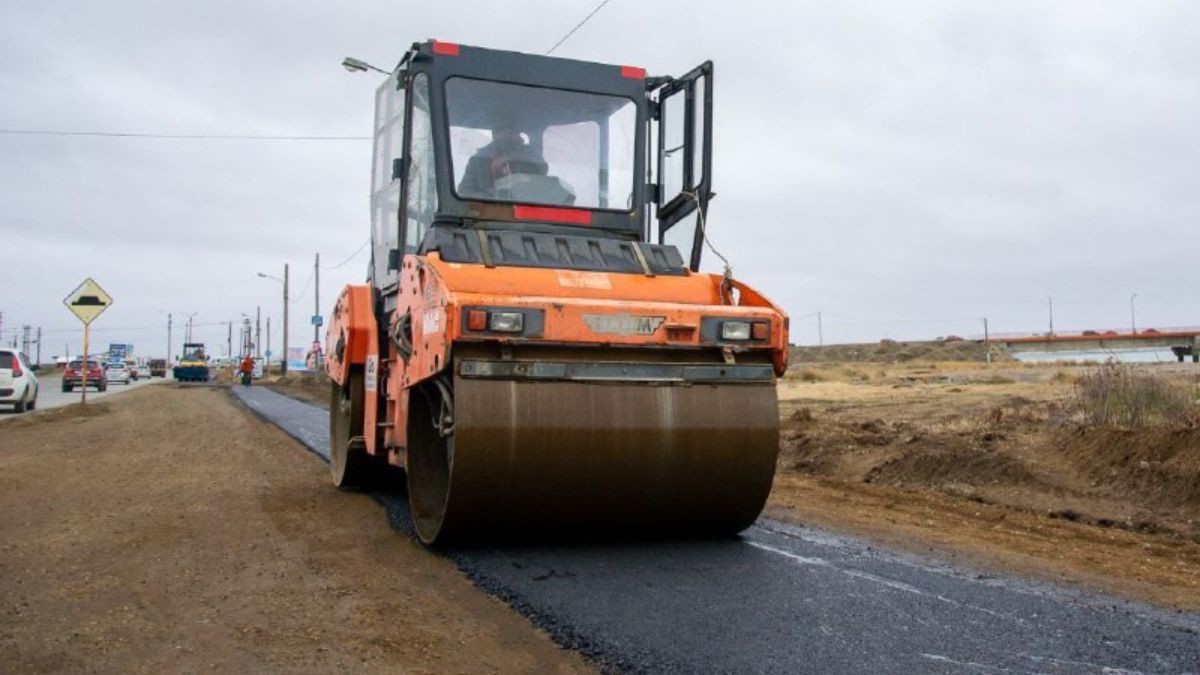 Comenzó la construcción de la bicisenda en la Zona Sur de Río Grande