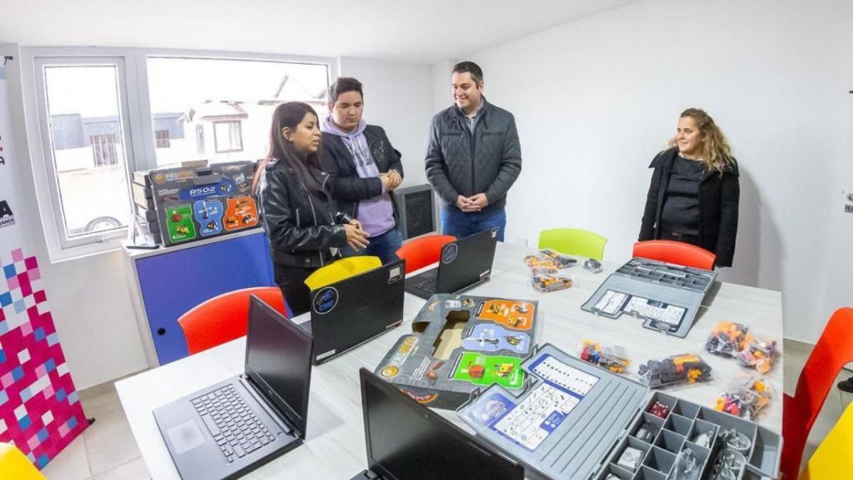 “Esto es inclusión, acá se conjugan la formación laboral y la formación tecnológica”