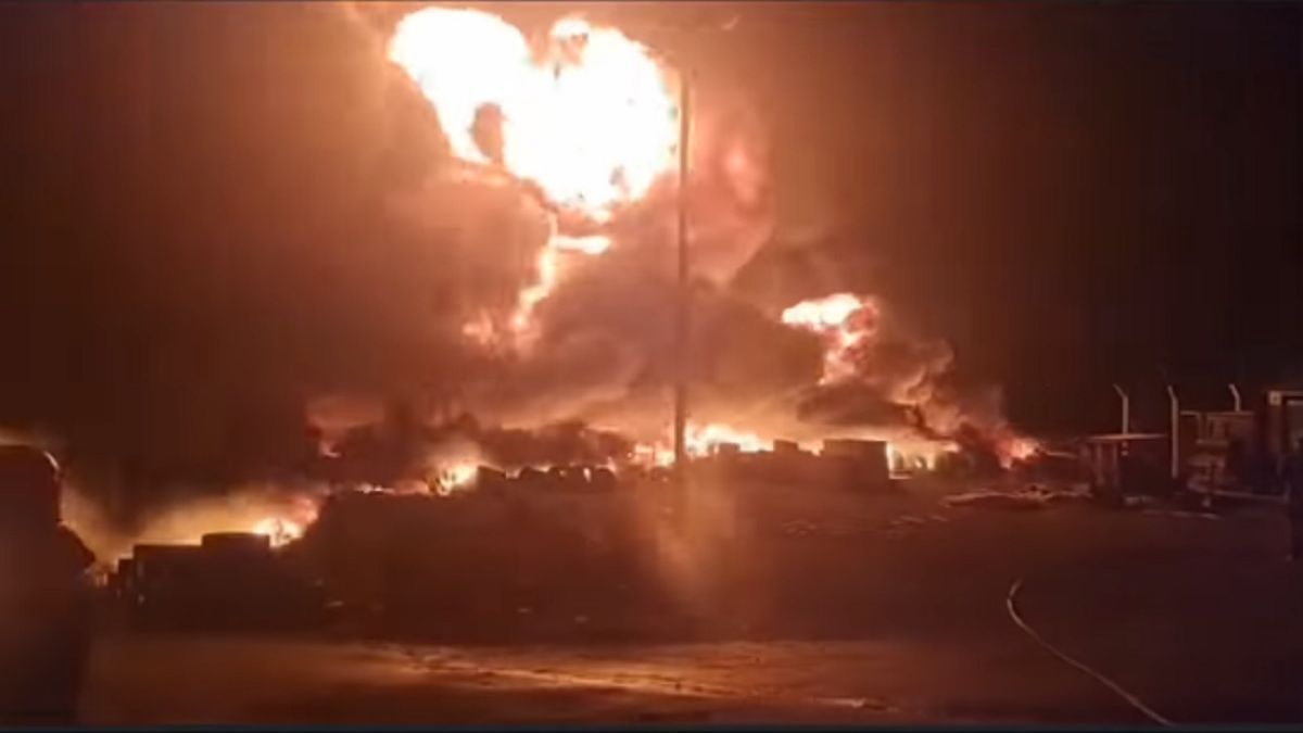 Incendio en la Planta Recicladora de Ushuaia