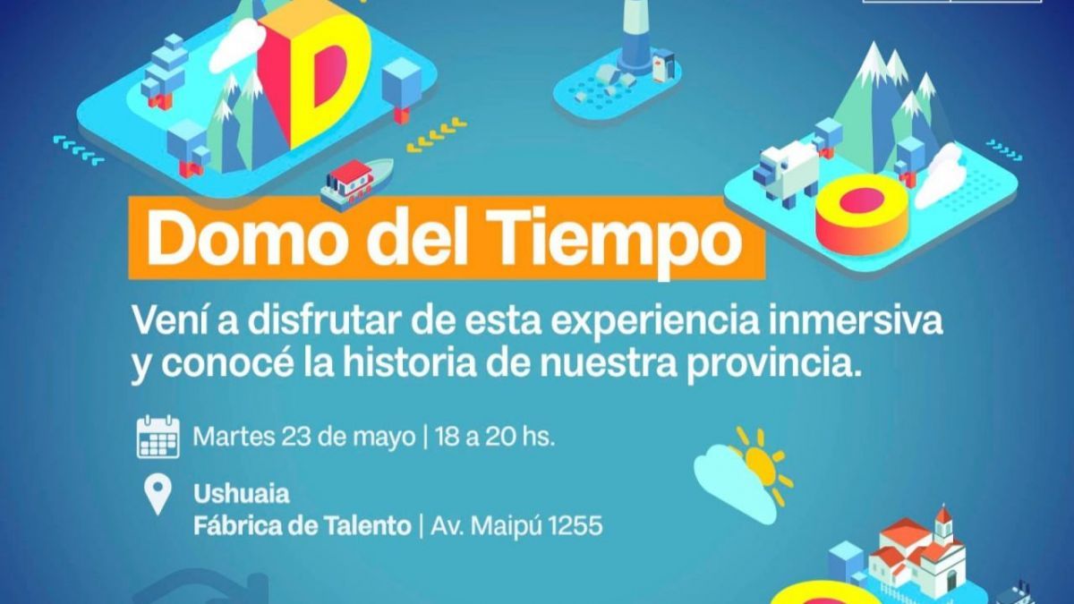Se inaugurará  el Domo del Tiempo en la Fábrica de Talento de Ushuaia