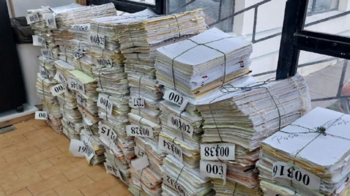Comenzó una nueva tanda de destrucción de archivos en el Distrito Judicial Norte  