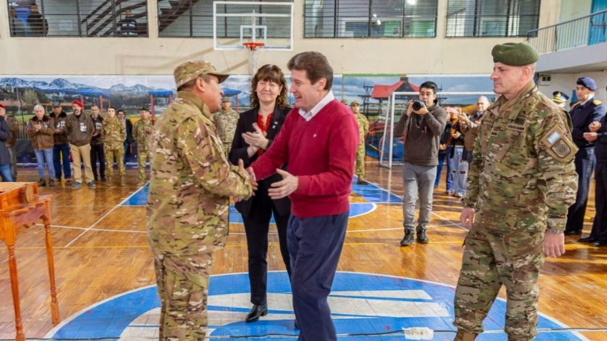 Homenajearon al Ejército Argentino al cumplirse 213º años de su creación