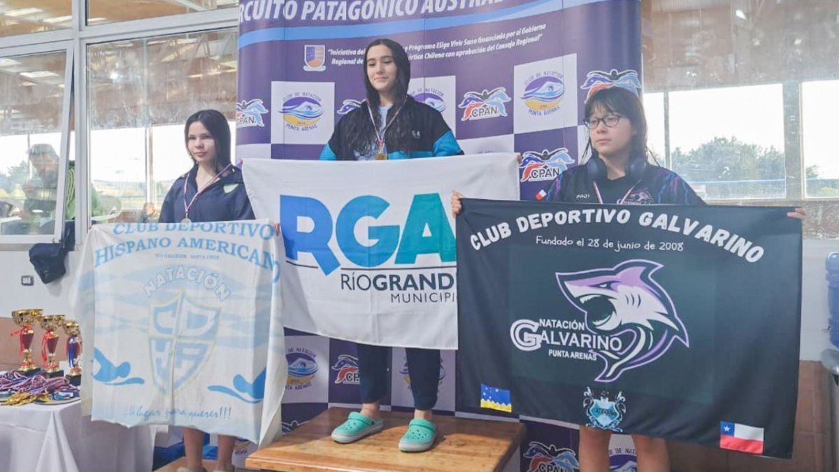  La Escuela Municipal de Natación de Río Grande participó de la 1° fecha del Torneo del Circuito Patagónico Austral