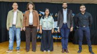 Urquiza le tomó juramento de lealtad a la Constitución fueguina a estudiantes de la EMEI Ushuaia