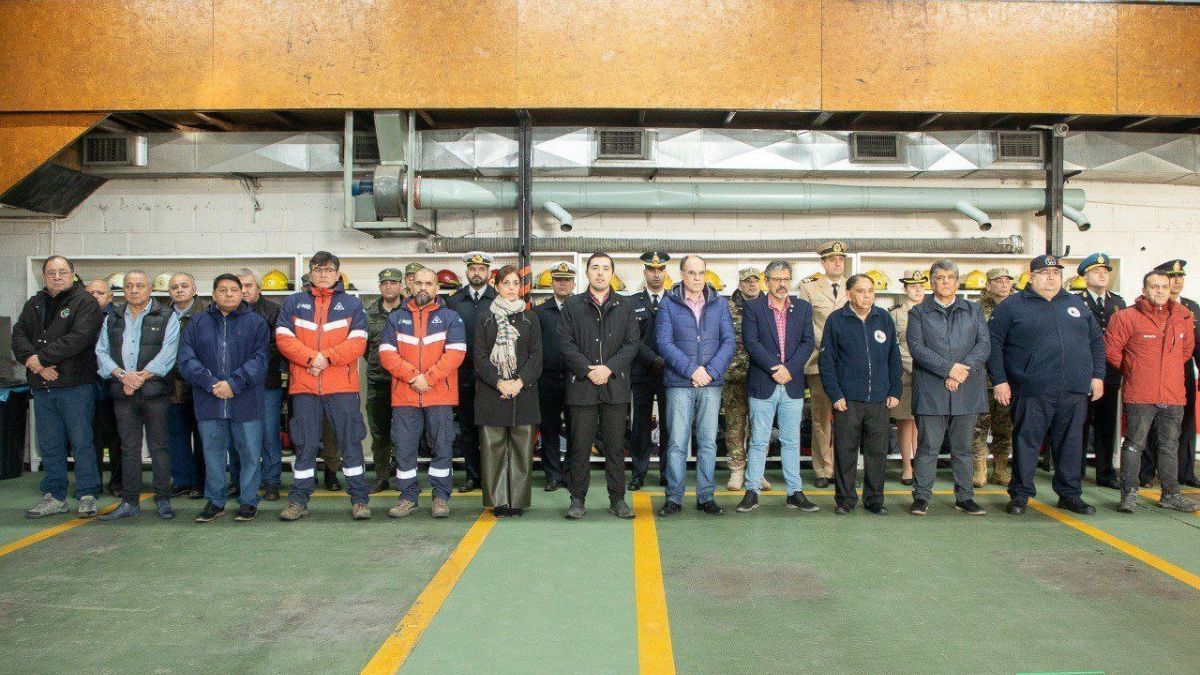 La Municipalidad de Río Grande acompañó el acto por el Día Nacional del Bombero Voluntario