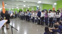 Estudiantes de 6° año del colegio Don Bosco realizaron la promesa de lealtad a la Constitución Fueguina