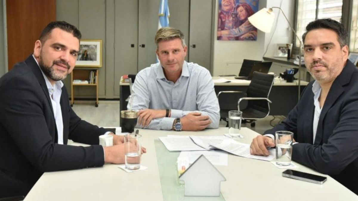 Vuoto se reunió con el secretario de Desarrollo Territorial de la Nación